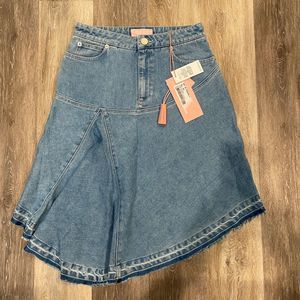 BAPY BY A BATHING APE DENIM SKIRT